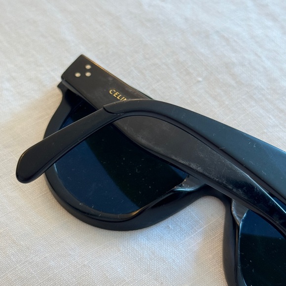 CELINE CAT EYE S003 SUNGLASSES IN ACETATE WITH MINERAL GLASS LENSES - Picture 3 of 4